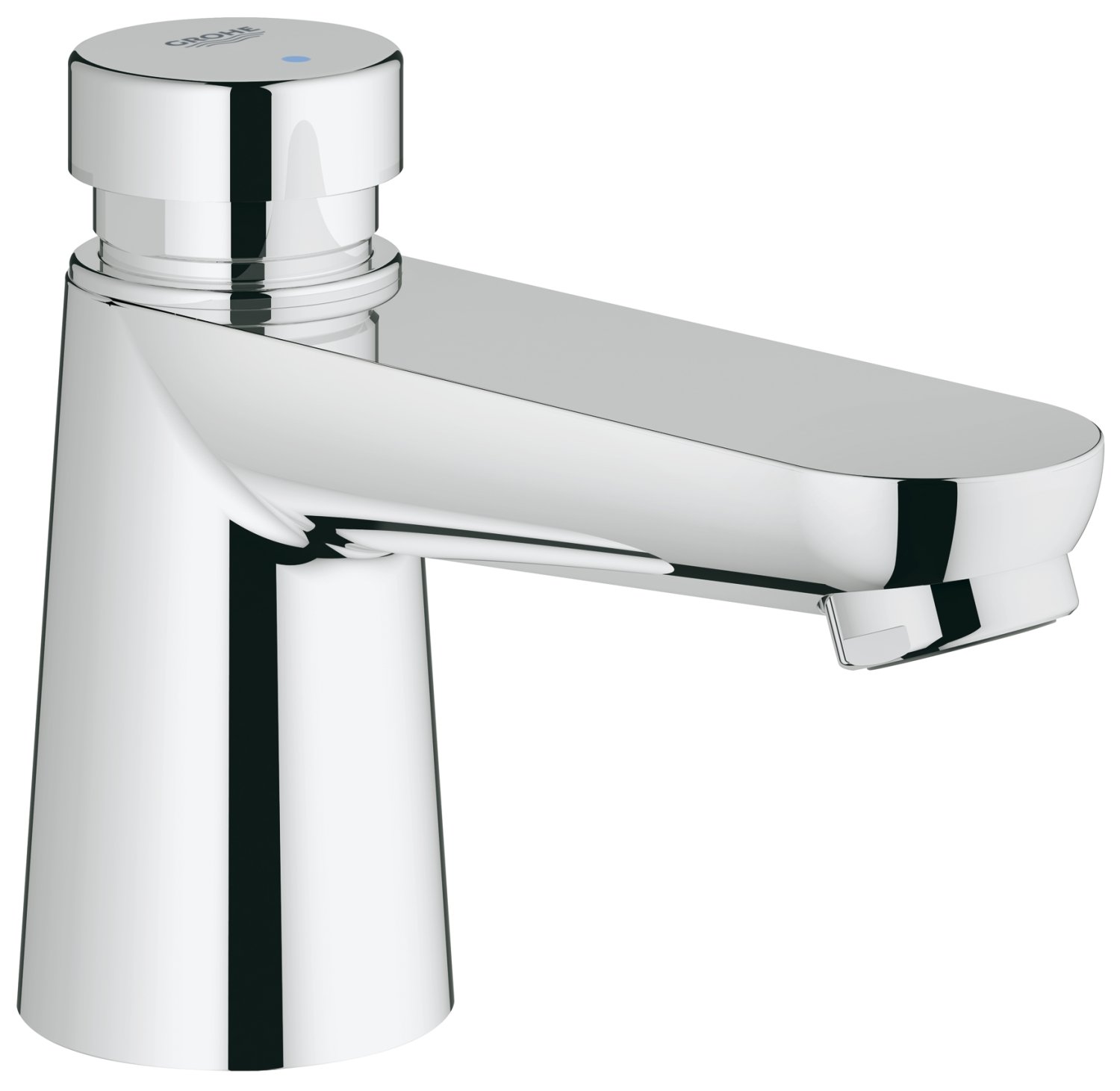 GROHE 36265000 Euroeco Cosmopolitan T Self-Closing Pillar Tap