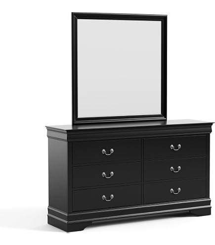 black dresser mirror cheap WLIVE Minimalist Tall 10-Drawer Storage Fabric Dresser