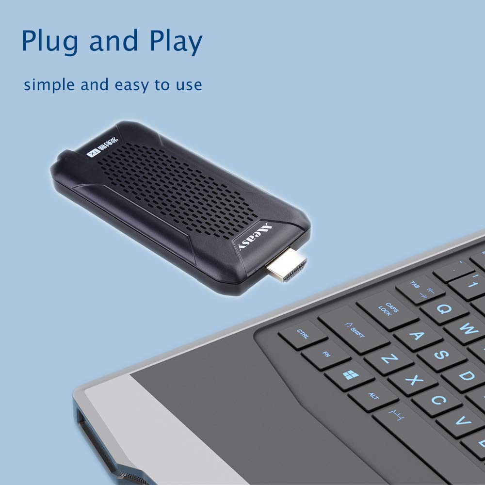 Measy FHD656 NANO Wireless HD Transmitter and Receiver, 2.4GHz Frequency, Supports 1080p @ 60Hz, 100m/330ft Transmission Range, Easy Setup, No Cables Needed
