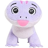 Disney Frozen Talking 9-inch Small Plush Bruni the Fire Spirit, Stuffed Animal, Salamander, Kids Toys for Ages 3 Up by Just Play
