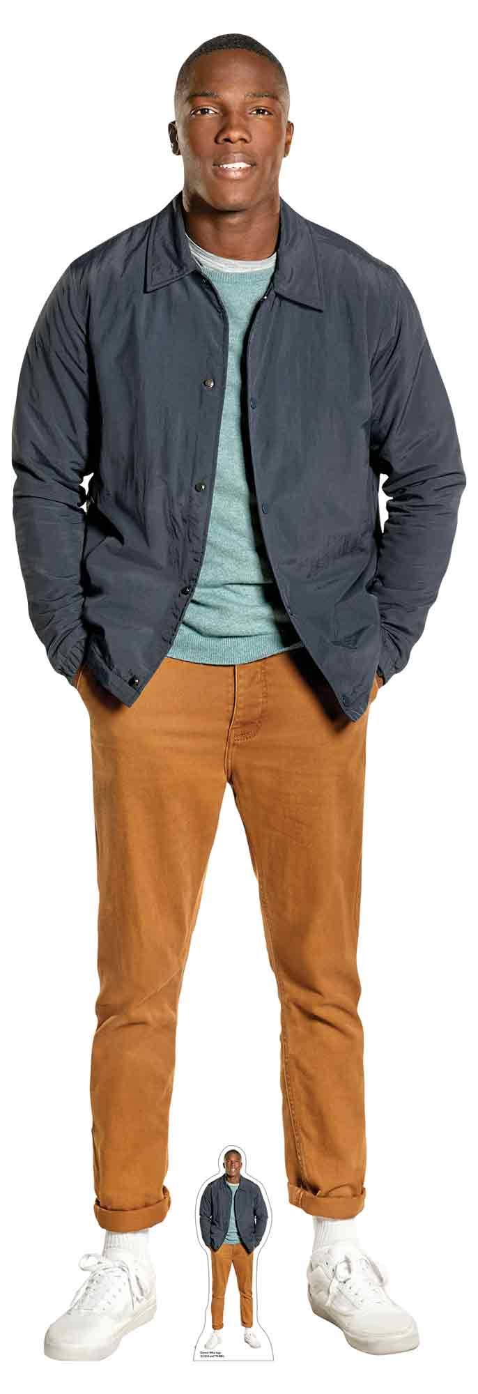 Official Star Cutouts Tosin Cole (Ryan) Lifesize Cardboard Cutout Doctor Who