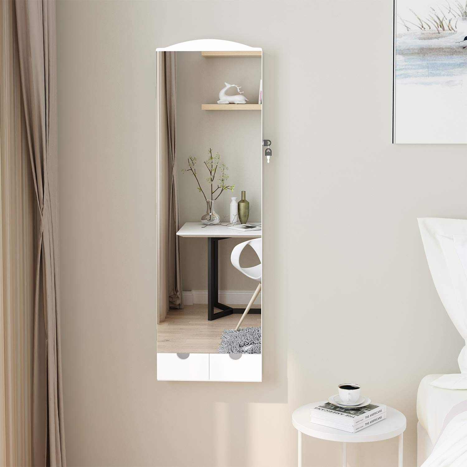 LANGRIA Armario De Joyer iacute a Organizador De Joyas Montado En La