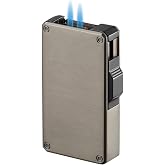 Visol Glacier Double Flame Torch Lighter (Shipped Without Butane)