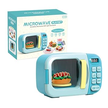 YMMONLIA Microondas de Juguete para niños Microondas con ...