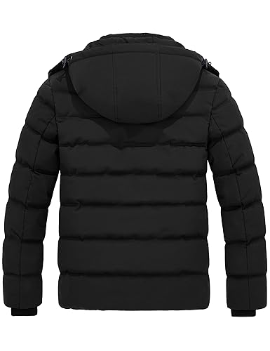 wantdo Men's Winter Thicken Puffy Coat Puffer Jacket with