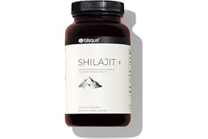 Blisque - Pure Himalayan Organic Shilajit Extract Powder | Authentic and Natural | Contains Fulvic Acid and Trace Minerals | 228 Servings | 7.5 Month Supply