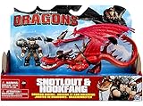 DreamWorks Dragons, Dragon Riders,Snotlout & Hookfang Figures