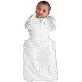 Love to Dream Swaddle Up 2-in-1 Transition Bag | 1.0 TOG, 13-19lbs, Dreamer | Sleep Sack with Patented Zip-Off Wings for Arms-Free Transition | Snug Fit &amp; Easy Diaper Changes | Moderate Temps 68-75 F