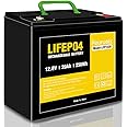 12V 20Ah Deep Cycle LiFePO4 Battery,12 volt lithium phosphate battery for Camping，Fish Finder, Scooter, Security System, Ride on Toys Automotive Replacement Batteries，UPS etc Rechargeable Lit