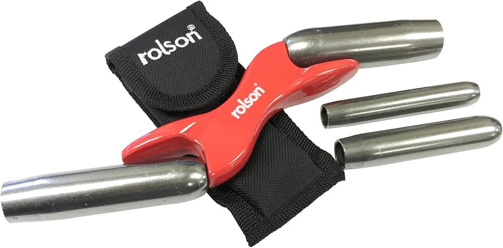 Rolson 52615 Four Size Brick Jointer Cast Aluminium Handle Ergonomic