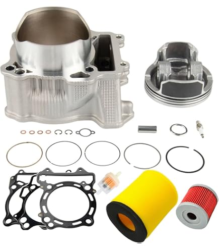 Kit Piston + Joints Cylindre Pour Suzuki LTZ 400 / KFX400 / DR-Z400 (2003-2014) - 434cc, Taux Compression 12.3:1 - 11