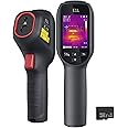 HIKMICRO E1L Thermal Imaging Camera, 160 x 120 IR Resolution/19200 Pixels, 25Hz Refresh Rate, Portable Handheld Infrared Thermal Imager with Laser Pointer, -4°F~1022°F Temperature Range
