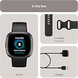 Fitbit Versa 4 Fitness Smartwatch with Built-in GPS Black Graphite view 7