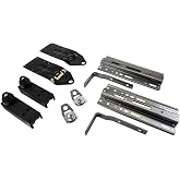 HappiJac Frame Mount Tie Down System - 2009-2015 Dodge &mdash; Make Your Truck Camper Adventure-Ready &mdash; Prevents Camper Movement in All Directions &mdash; Includes Front Support Braces, Rear Anchors &mdash; 236326