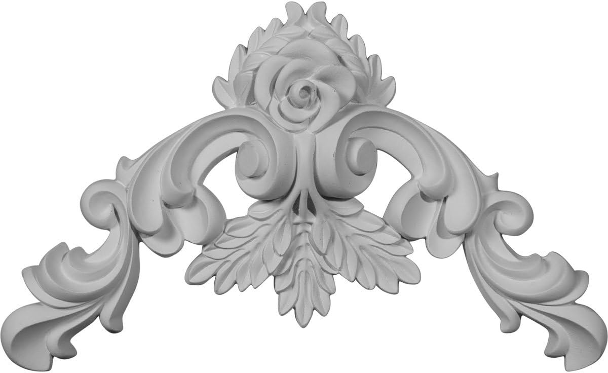 Ekena Millwork ONL09X05X01NO 9-Inch W X 5 1/2-Inch H X 1 1/8-Inch P Norwich Onlay: Home Improvement