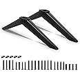 Motiexic TV Legs for Toshiba TV Stand Base Replacement, Only for Toshiba 32L310U19 32L310U20 43LF421U19 50L420U, for 32" 43" 50" Toshiba TV Legs with Screws Set, Easy to Install