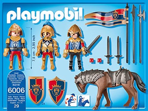 Playmobil 6006 royal lion knights Clearance