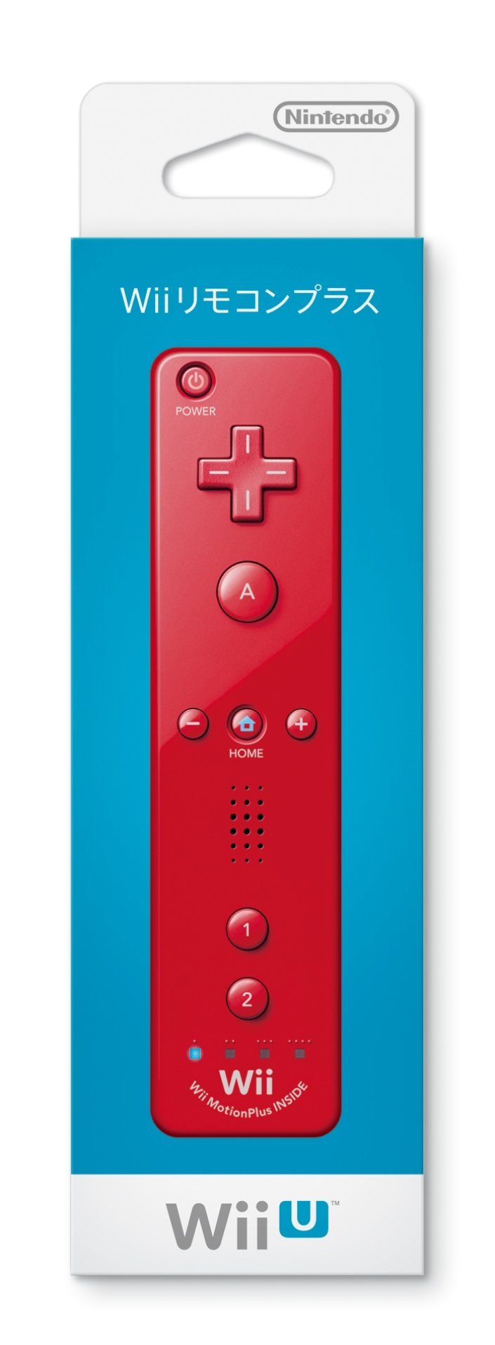 Wii Remote Plus (Red) (Renewed)