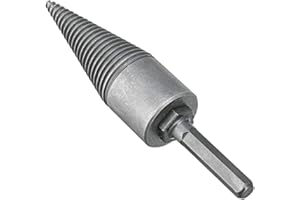 YWNYT Firewood Log Splitter Drill, Wood Splitter Drill Bits,Heavy Duty Drill Screw Cone Driver for Hand Drill Stick (Hex Shank)