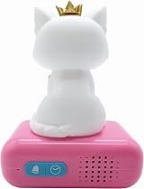 Lexibook Kitten Nightlight Alarm Clock Pink view 3
