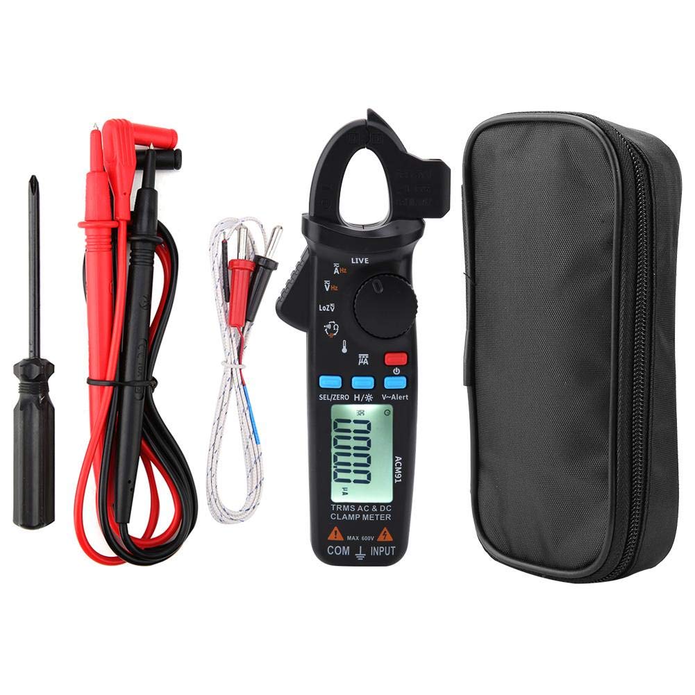 Digital Clamp Meter ACM91 1mA AC/DC Current Digital Clamp Meter True