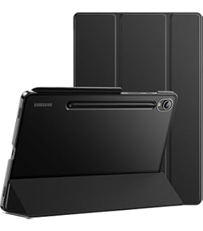 Androidタブレットアクセサリー Galaxy tab s9 Book Cover Keyboard Slim Samsung Book Slim Keyboard Cover for Galaxy Tab S9, Black