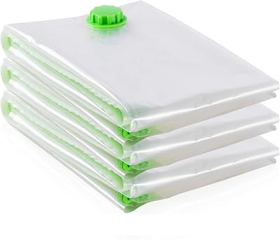 Opaza Vacuum Storage Bag Medium 80x60 cm 3 Pack Airtight Space Saver