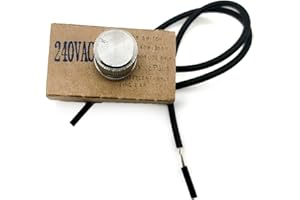 120V/240VAC LED Light Stepless Dimming Rotary Switch 300W Lamp Control Module for Dimmable LED Incandescent Bulbs Led Rotary 