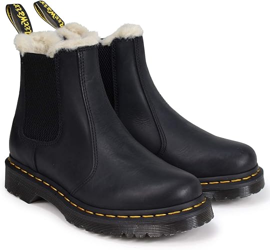leonore fur lined doc martens