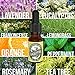 8 Pack Essential Oil Set with Dropper [RELAXING SCENT] - Glass Amber Bottle Organic Pure Therapeutic French for Diffuser, Aromatherapy, Headache, Pain, Sleep-Perfect For Candles Massage 10ml (0.33oz)