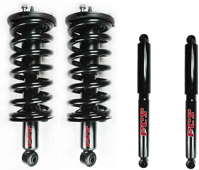 FCS Front Struts With Coils And Rear Shocks Kit For Ford Focus 2000-2005