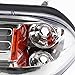 Spec-D Tuning 2LCLH-MST87-RS Ford Mustang Lx Gt Headlights W/Corner Lamps 1Pc. Chrome
