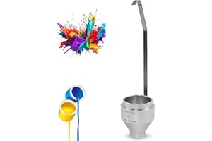 DIN Immersion Viscosity Cup, Portable Paint Viscosity Cup, 100±1ml Cup Volume, 4/6mm Stainless Steel Flow Nozzle Diameter, Pa