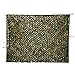 OUTERDO Woodland Green Army Net, 6.6ft x 10ft Camouflage Netting Military Desert Green Netting Camping Hunting Shooting Blind Sunscreen Netting Camouflage Party Decoration on Halloween Christmas