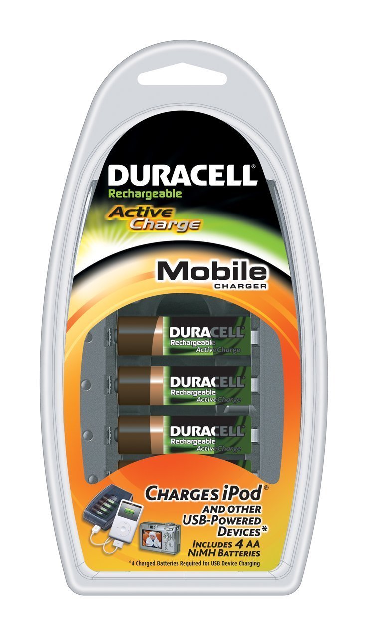 Duracell Battery Charger CEF23 with 4x AA Amazon.co.uk Electronics