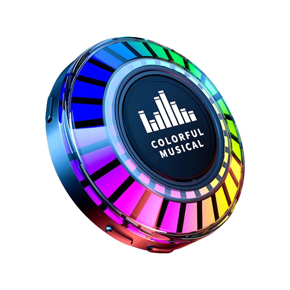 OBEST Bone Conduction Speaker, Wireless Mini Speaker 5.0 Bluetooth, Portable, Voice Controlled Stereo Sound Atmosphere Light, Suitable for Home, Outdoor and Travel Music Players