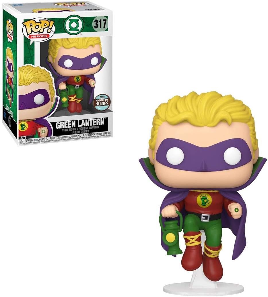 green lantern and batman funko pop