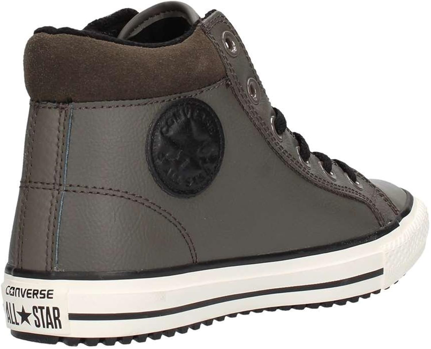 converse cuero gris