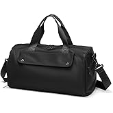 UMydeal Gym Bags for Men, Small Duffle Bag for Travel, Waterproof Overnight Bag with Shoe Compartment, Cordura Sports Bag for Fitness/Short Trip