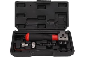 Double Flaring Tool Kit, Brake Line Flaring Tool for 3/16in 1/4in Copper Tube Brake Line, Universal Hydraulic Double Flare Br