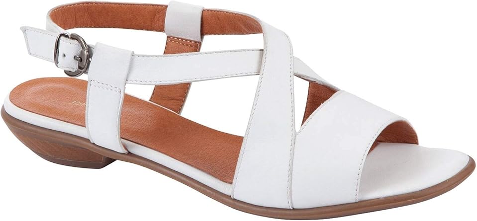 white sandals size 8