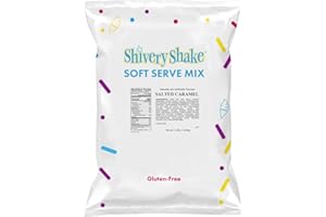 Shivery Shake Salted Caramel Soft Serve Ice Cream Mix