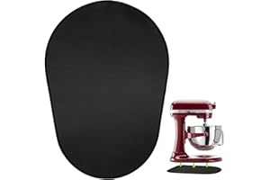 OUDIZZ Mixer Mover Sliding Mats for Kitchen aid Stand Mixer With 2 Mixer Accessories,Slider Mat Pad Kitchen Appliance Slide Mats Pads Compatible with Kitchen aid 5-8QT Professional Bowl-lift Mixer