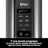 Ninja CREAMi Ice Cream Maker & Frozen Dessert Maker NC300UK Black/Silver view 3