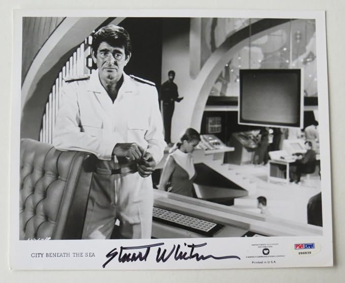 Stuart Whitman Signed City Beneath the Sea Authentic Autographed ...