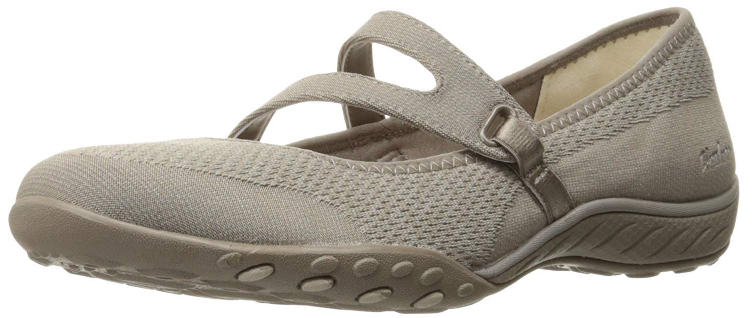 skechers sport women's breathe easy lovestory mary jane flat
