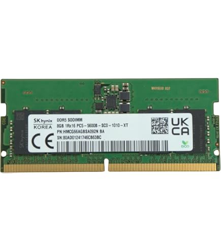 SK hynix DDR5 8GB SODIMM ×2 SK Hyn(Hynix) Original 16GB (2x8GB) DDR5 5600MHz PC5-44800 SODIMM
