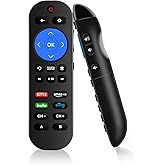 Programmed Remote for Roku Remote Replacement with Volume Key - All in One Remote Control for Roku Express 4K+, Premiere/+, U