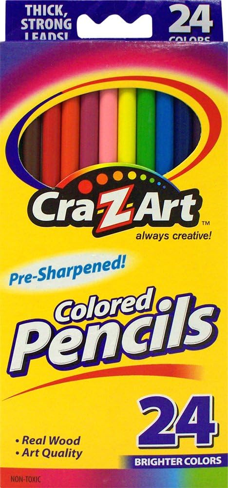 Cra-Z-art Colored Pencils, 72 Count (10402),Assorted: Home & Kitchen