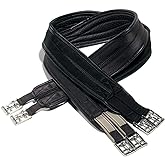 Ovation Ovsellerie Airform Chafeless Girth - Cushioned Textured Soft Easy-to-Clean Horse Girth with Stainless Steel Hardware